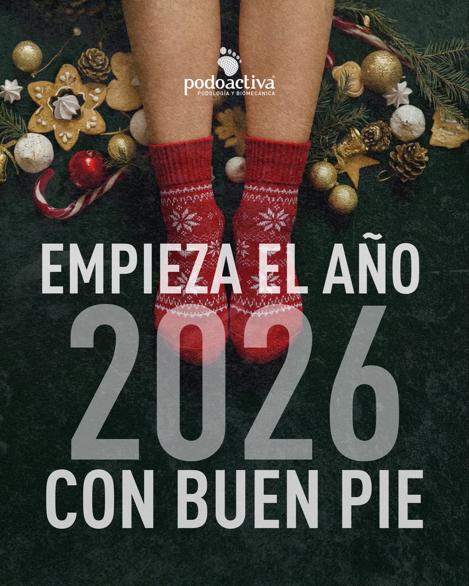 Podoactiva's tweet image. 👣 Empieza el 2026 con buen pie
⁣
Una revisión podológica a tiempo puede marcar la diferencia y prevenir problemas futuros.

podoactiva.com/clinicas-y-cen…
⁣
#EmpiezaConBuenPie #Podoactiva #Podología #AñoNuevo