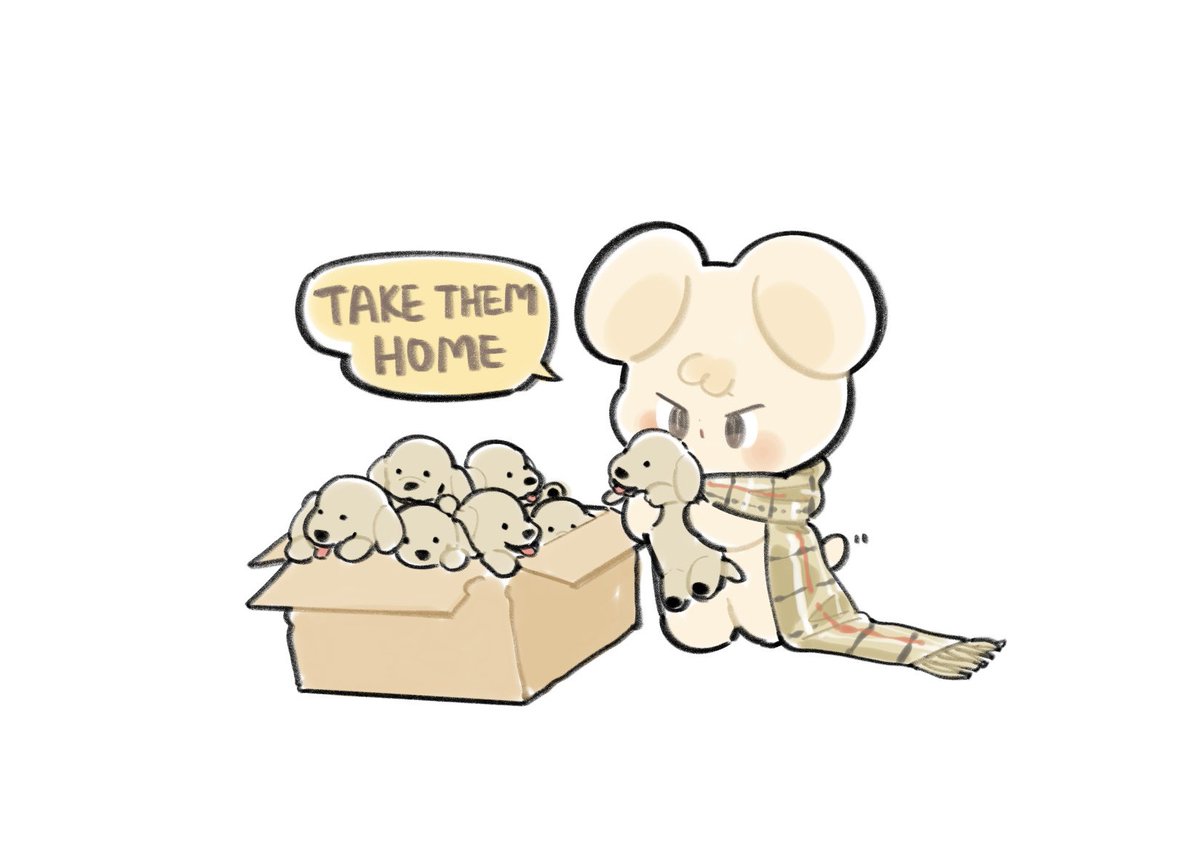 uhseuy's tweet photo. 🐕🐕🐕
#SKZOOfanart https://t.co/5zCbECD1jF