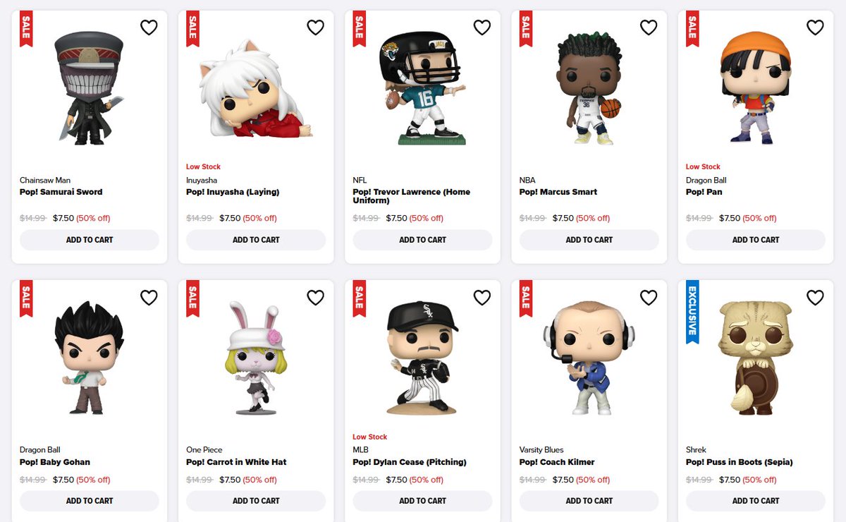 dalbitdotco's tweet image. wowww funko pop lagi ada end of year sale up to 70% lohh!

yang mau jastip bisa dm kita aja yaa~

full catalog bisa cek disini funko.com/promotions/end…