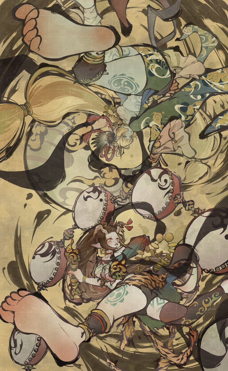 #2025年自分が選ぶ今年の4枚
しばらく低浮上でした！
正月イラストは遅れそうです🤤