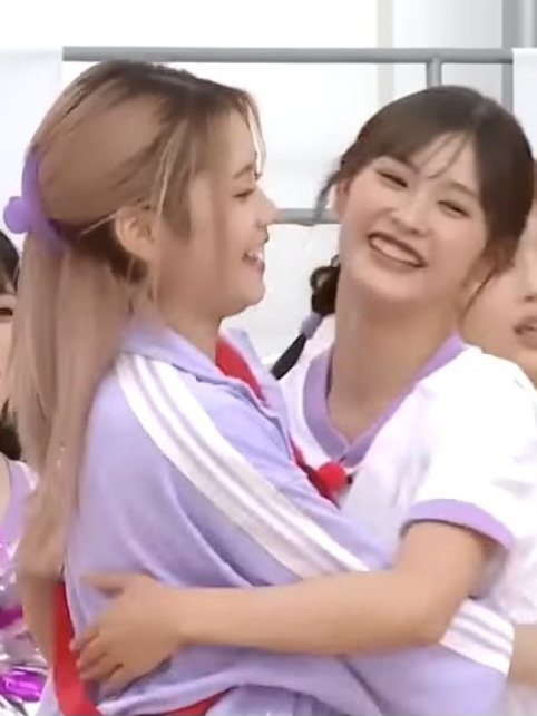 らんここ一生愛してるよ #ME_I #石井蘭 #佐々木心菜