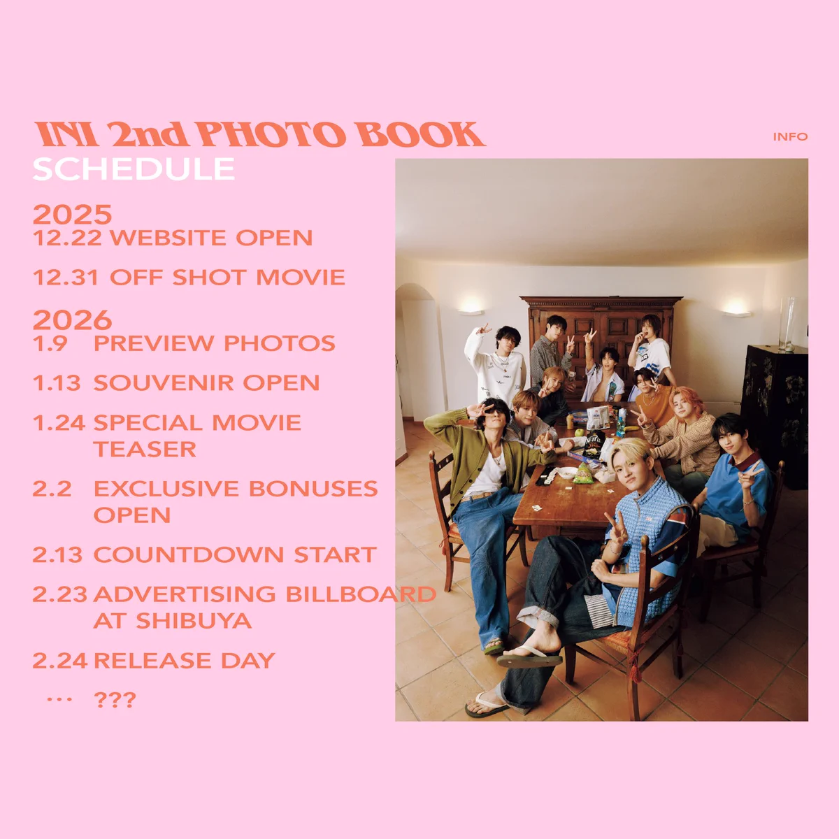 INI2nd写真集「Viva la vita」【公式】 on X: 