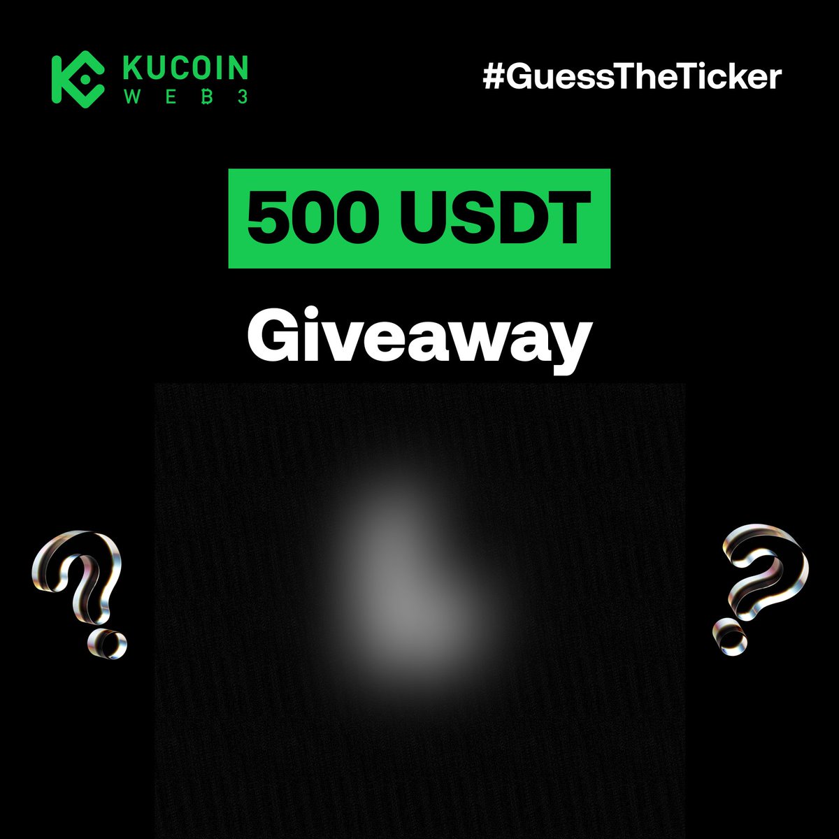 What's the ticker $_ _ _ ? 🤔

50 correct entries get rewarded.

Take a shot 👇
gleam.io/4feHU/kucoin-w…

#GuessTheTicker
