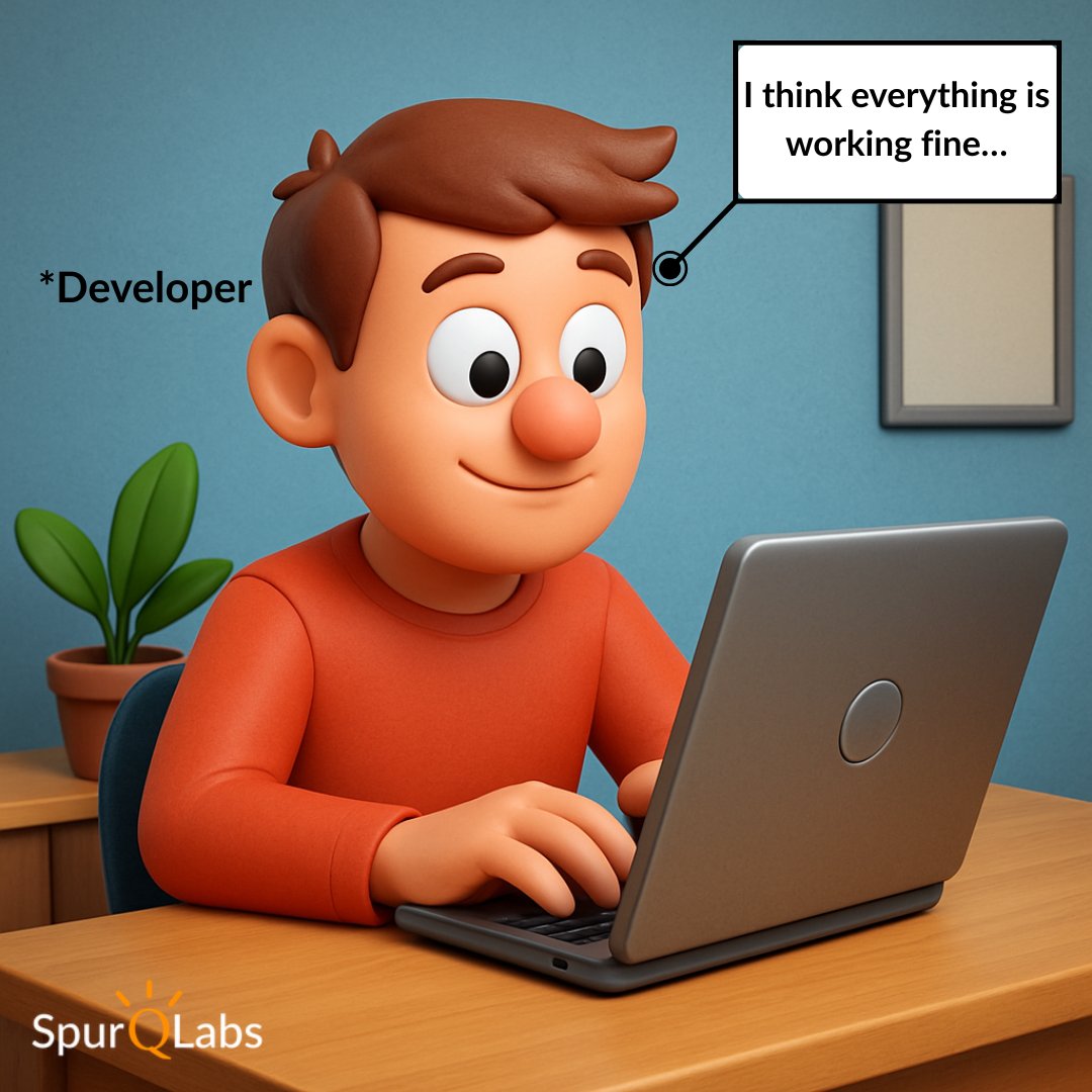spurqlabs's tweet photo. Every bug thinks it can sneak into production.
Until AI-powered QA shows up. 😎🤖
Testing is no longer the last step — it’s the smartest one.
.
.
.
#SoftwareTesting
#QualityEngineering
#AIinTesting
#AIQA
#BugFree
#TestAutomation
#FutureOfQA
#SoftwareQuality
#TechHumor
#SpurQLabs https://t.co/wMOPibCpPU