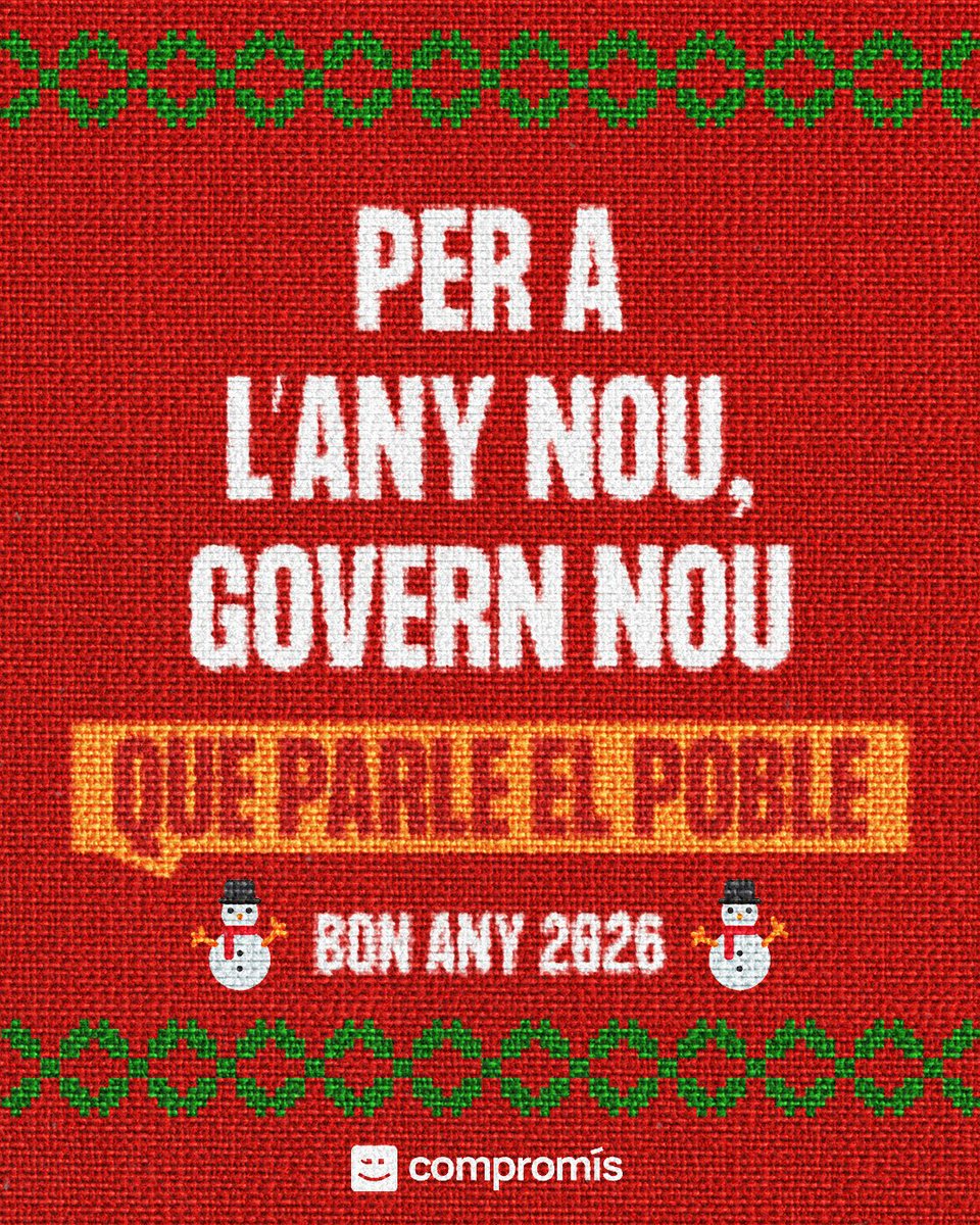 Compromís tweet media