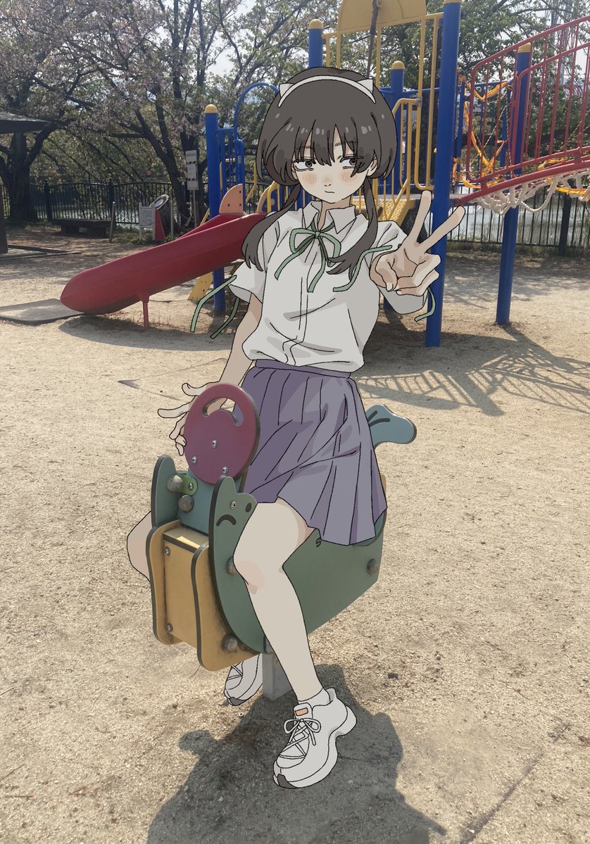 D11pingpopo's tweet image. #今年一番伸びた絵を貼る

一次創作だとこれでした🛝