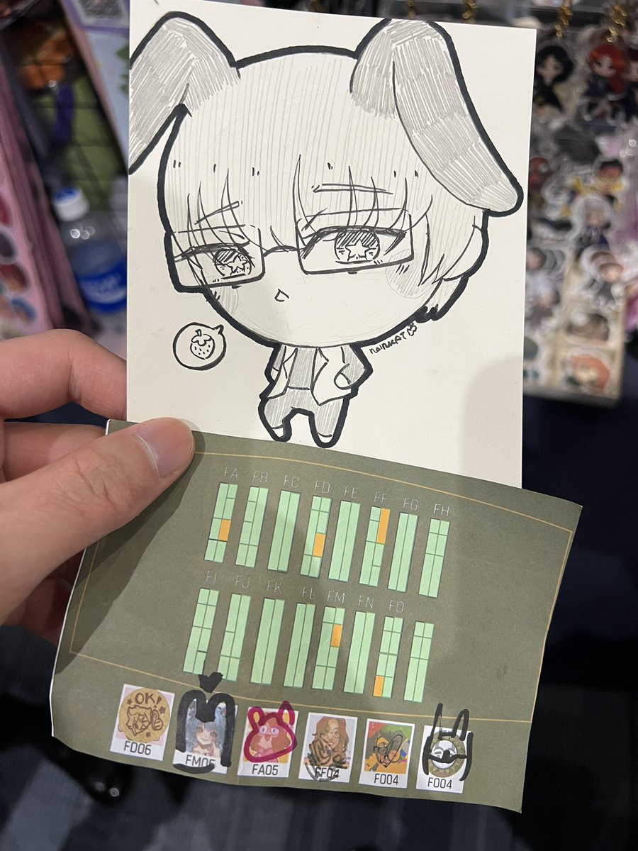 Finished the Dispatch rally! Thank you also to <a href="/noirkat/">Kａt 🧜🏼‍♀️|✨🐬🐟✨</a> for the cute Ray Chibi! :3 #Cosmatsu2025