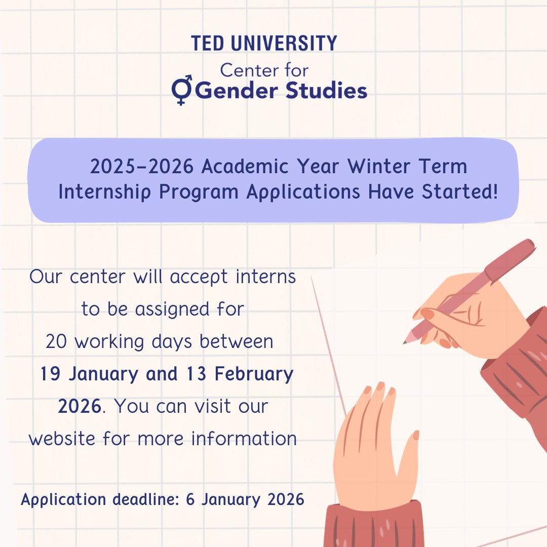 TEDU Center for Gender Studies tweet media