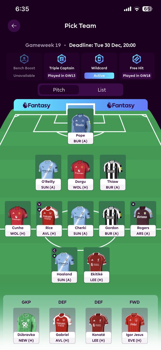 ImMafiaa's tweet photo. @FPL_MAHCUR WC draft what do you think ? https://t.co/b1F3pPnkBM
