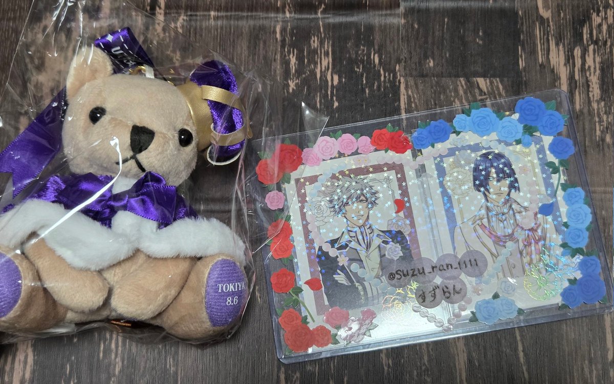 交換】うたプリ グラショ LOT くまプリ くじ 譲)A賞:トキヤ ☆B賞:ナギ