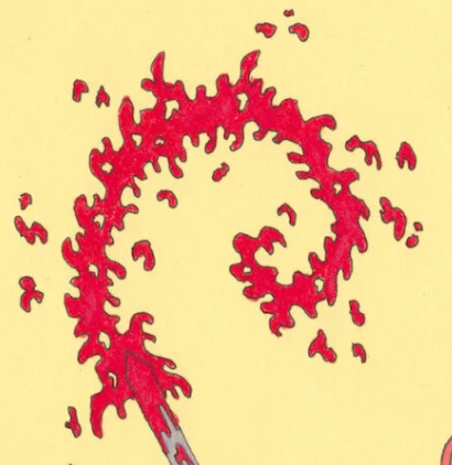 zexycrypto's tweet photo. Even blood has a spiral flow https://t.co/DLNeqLLdcu