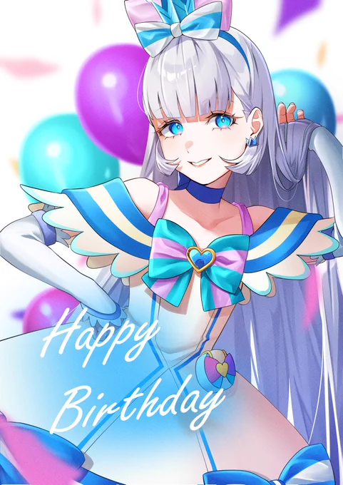 ①初描き、②誕生日(2024)、③誕生日(2025) だけど①のニャミーが一番かわいくないですか?