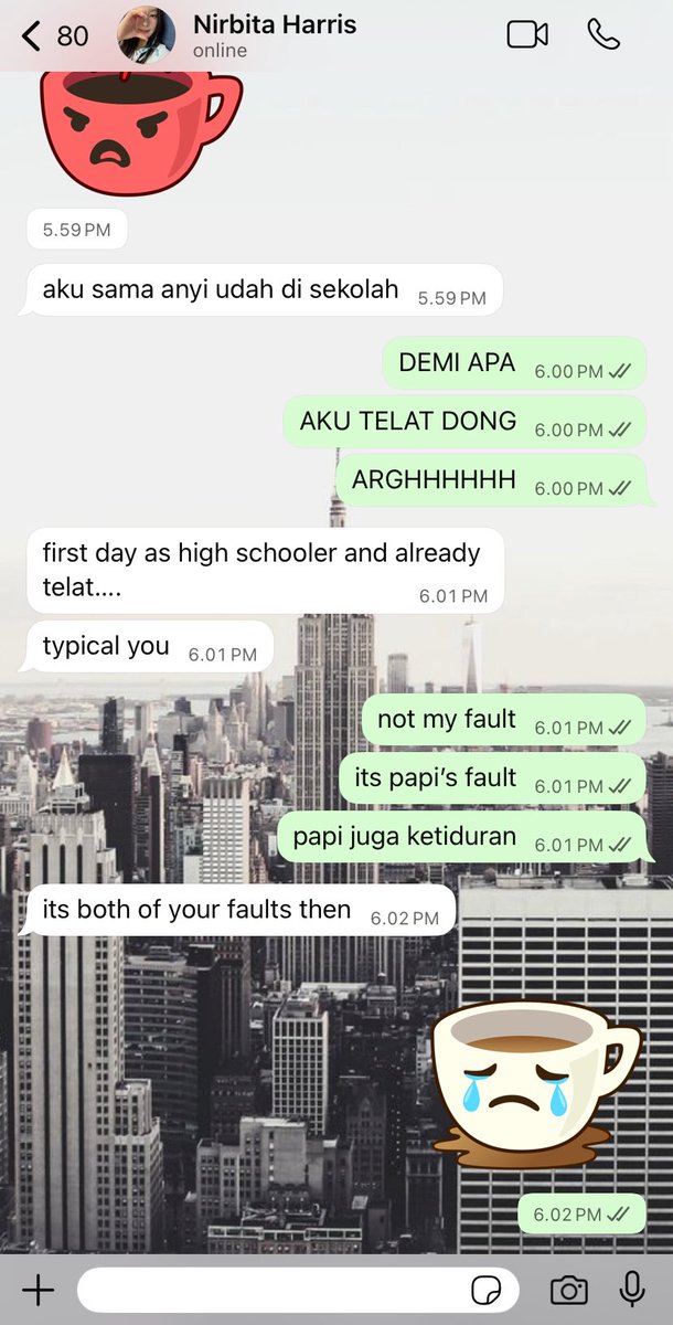 ourjours's tweet image. typical you