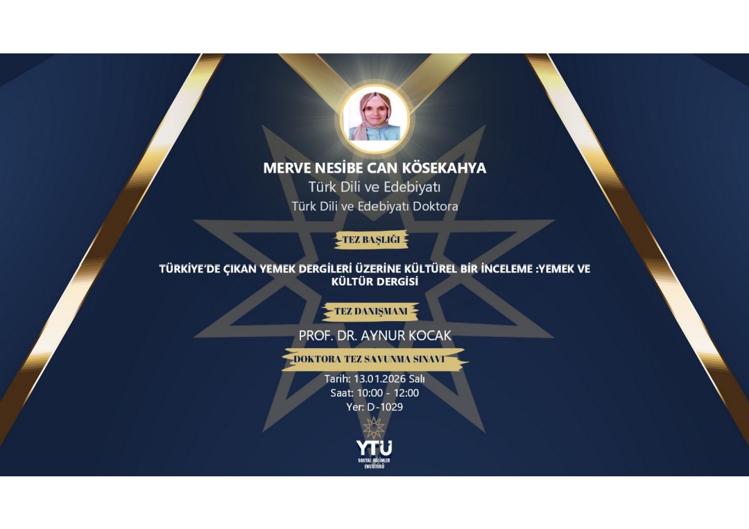 YTÜ Sosyal Bilimler Enstitüsü tweet media