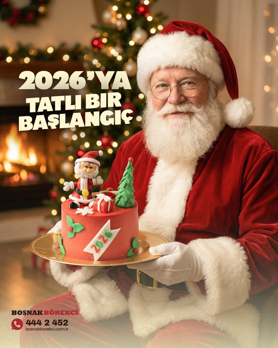 2026’ya tatlı bir başlangıç yapıyoruz 🎄✨
Yeni yılın mutluluğu, paylaşmanın en güzel haliyle sevdiklerinizle bir araya geldiğiniz kutlamalarda! 🍰🎉

#boşnakbörekçi #annelerinellerinden #yeniyıl #kutlama #happynewyear
