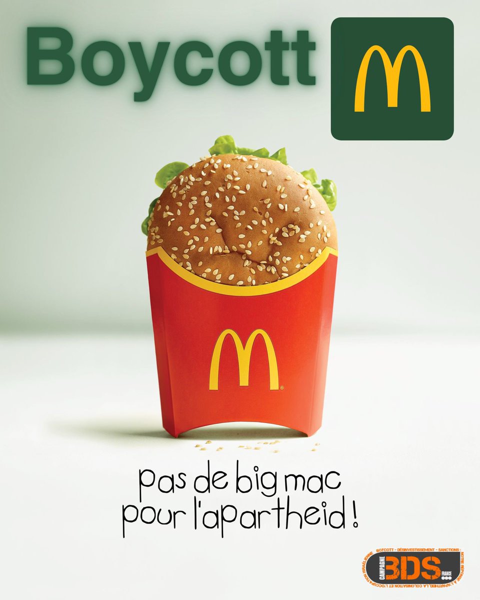 En 2026, #BoycottIsraël et ses soutiens.