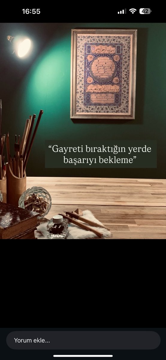 Kader gayrete aşıktır,
Gayret etmek lazım azizim.
