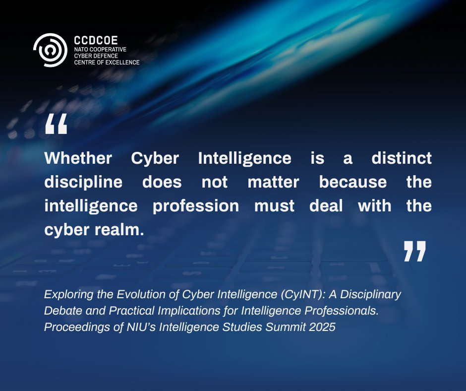 NATO CCDCOE tweet media