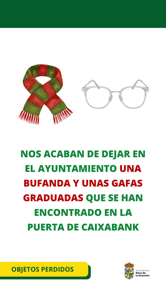 ⚠️ Objetos perdidos