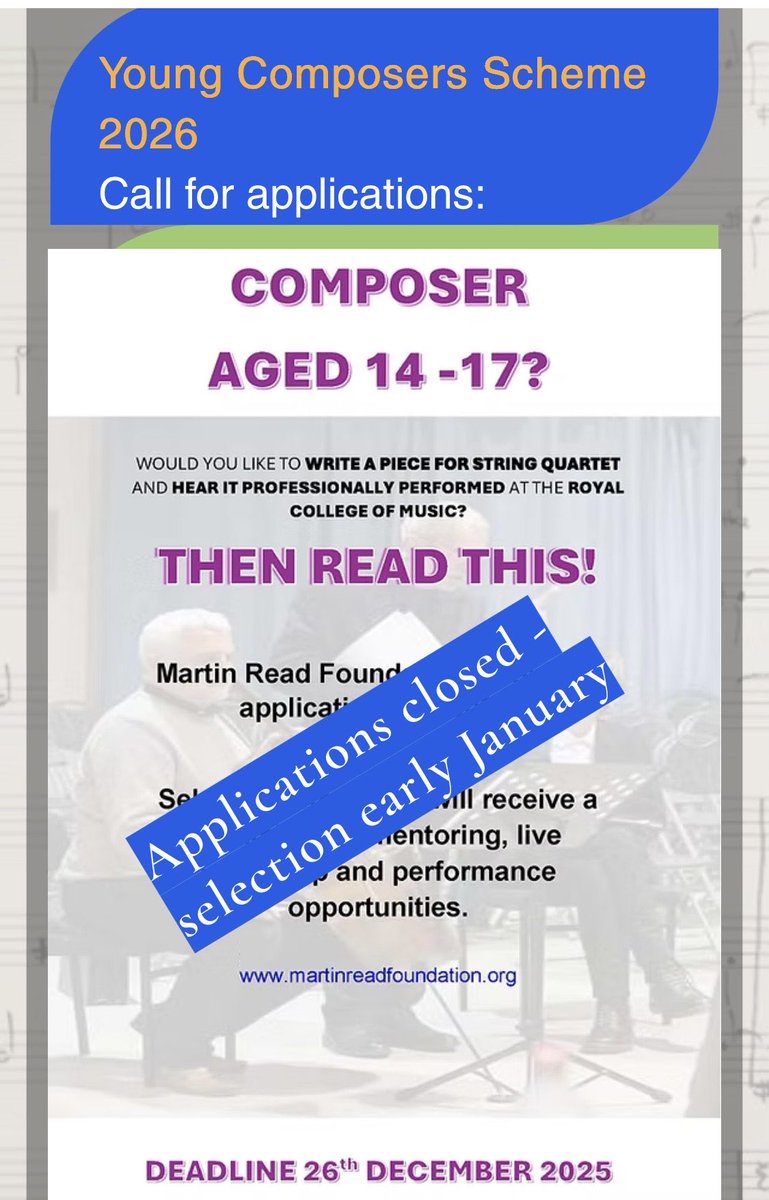 Martin Read Foundation tweet media