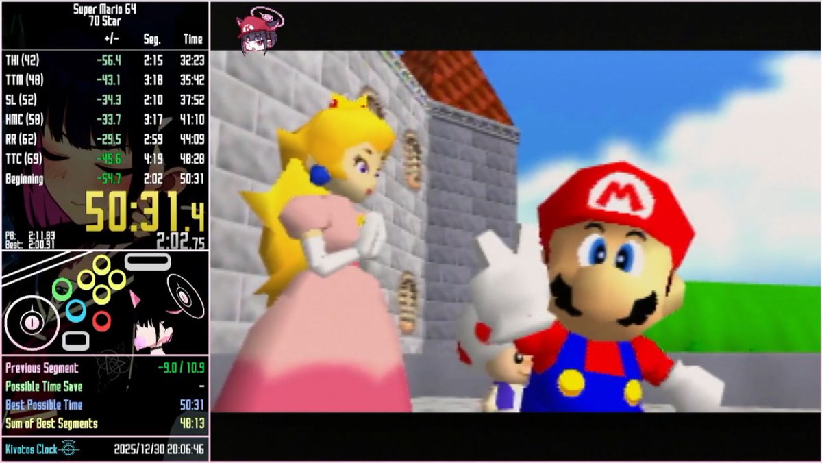 70star BIG PB!!!!!
50分台やった～！みなさんよいお年を！！