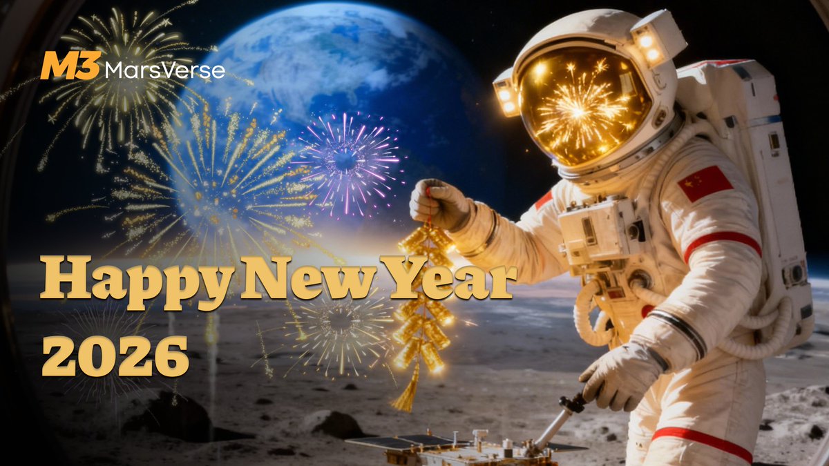 MarsVerse_M3's tweet image. 🎆🎆Happy New Year, Web3 warriors!

MarsVerse has your back 🛡️ 

#Web3Warriors #Happy2026