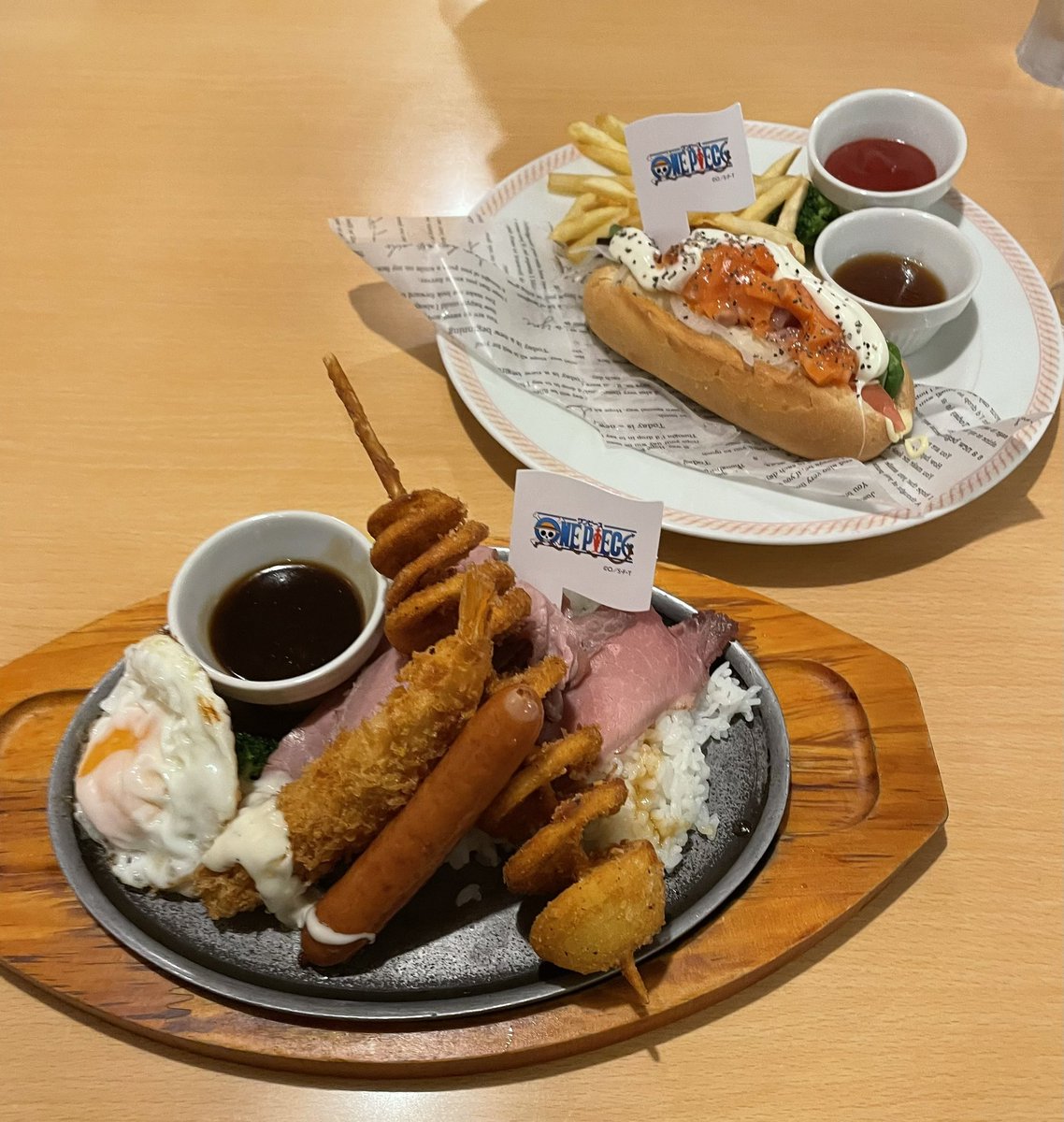 明日からの６連勤に備えて胃の中を推しメニューで満たしてきました