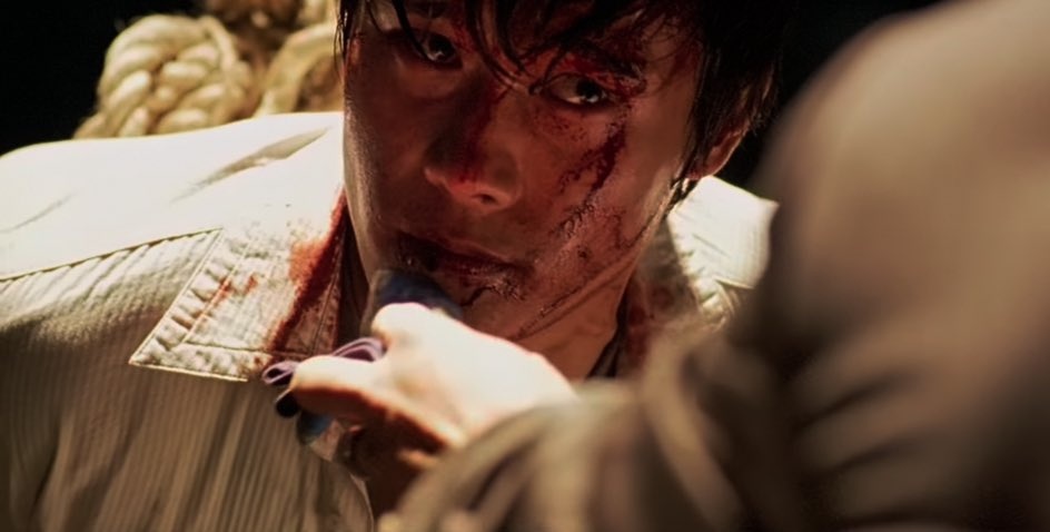 inhobyeoks's tweet image. in another life we had inho risk his life to save gihun and face the consequences of it