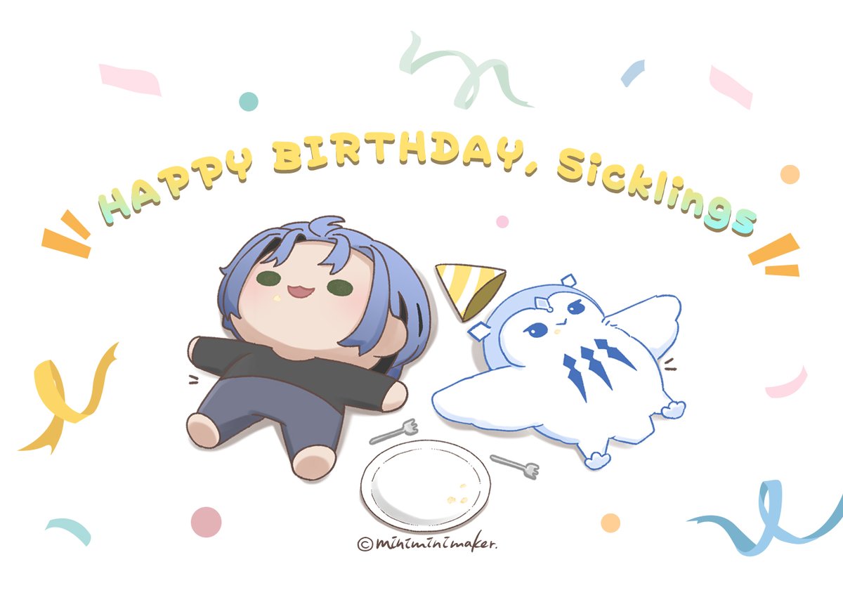 12/31🎂
still fluffy🖤
As the Sicklings mama, I could never forget your birthdays
#Sicklings