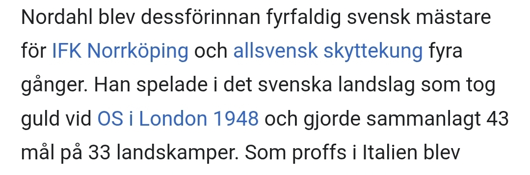 Jag hittade den!  Efter att ha varit på villovägar i säkert 25 år dök den upp. 😭

Gunnar Nordahls autograf som han skrev till mig på McDonalds på Drottninggatan i Norrköping.

Gåshud.