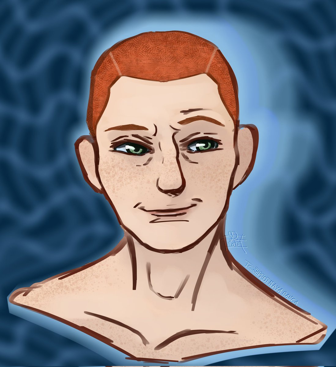 OxiFoxi1's tweet image. Red head dumbass.
Love him.
#art #digitalart #ArtistOnTwitter #ocart