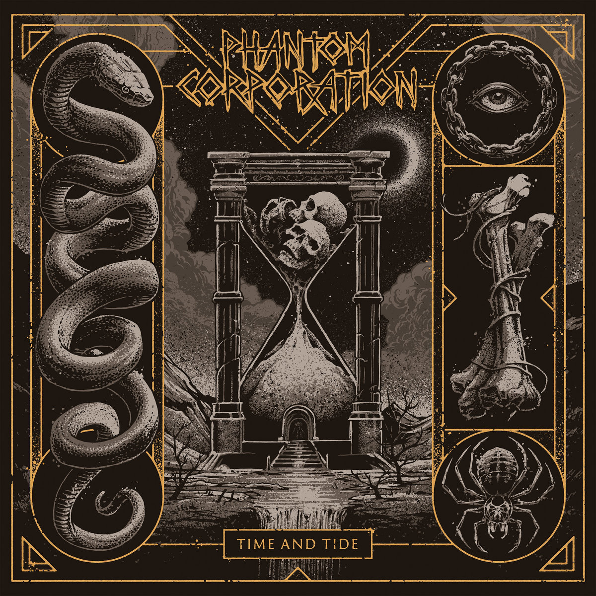 deadlystormzine's tweet photo. This album burns from the inside! Death metal crust tsunami from the darkest catacombs! A recording that will tear you to pieces! Recenze/review - PHANTOM CORPORATION - Time and Tide (2025): https://t.co/5W1lRWiZyp #Deathmetal #phantomcorporation #Review #oldschooldeathmetal #newalbum #NowPlaying #timenadtide .@SupremeChaosRec .@jakubasphyx