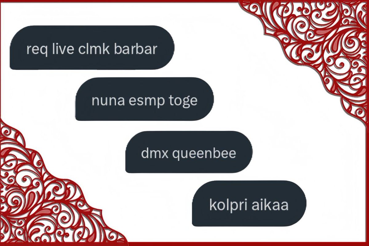 POREQV1's tweet image. pilih sesuai req

doorte.pro/f/rzrrfx3vp2s
doorte.pro/f/5L4Iy89Sgj
doorte.pro/f/3gacccbd8km
doorte.pro/f/t08gb3oqlqz
doorte.pro/f/rxaf13yofpi