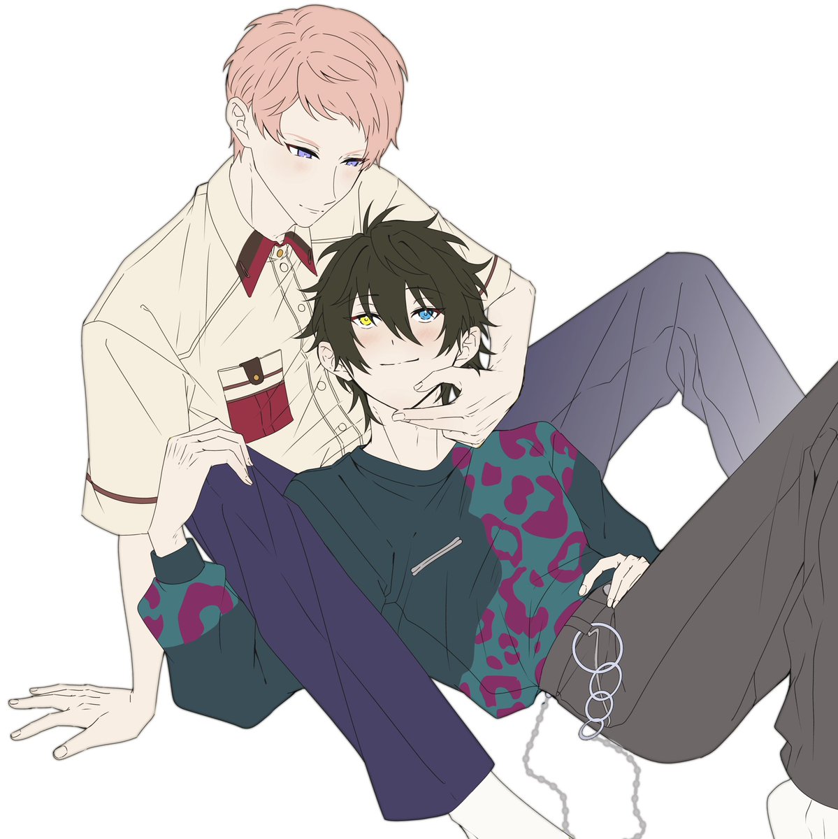 表紙にしようと思って描き進めたけどなんか違う〜やーめた！ってしたやつ供養