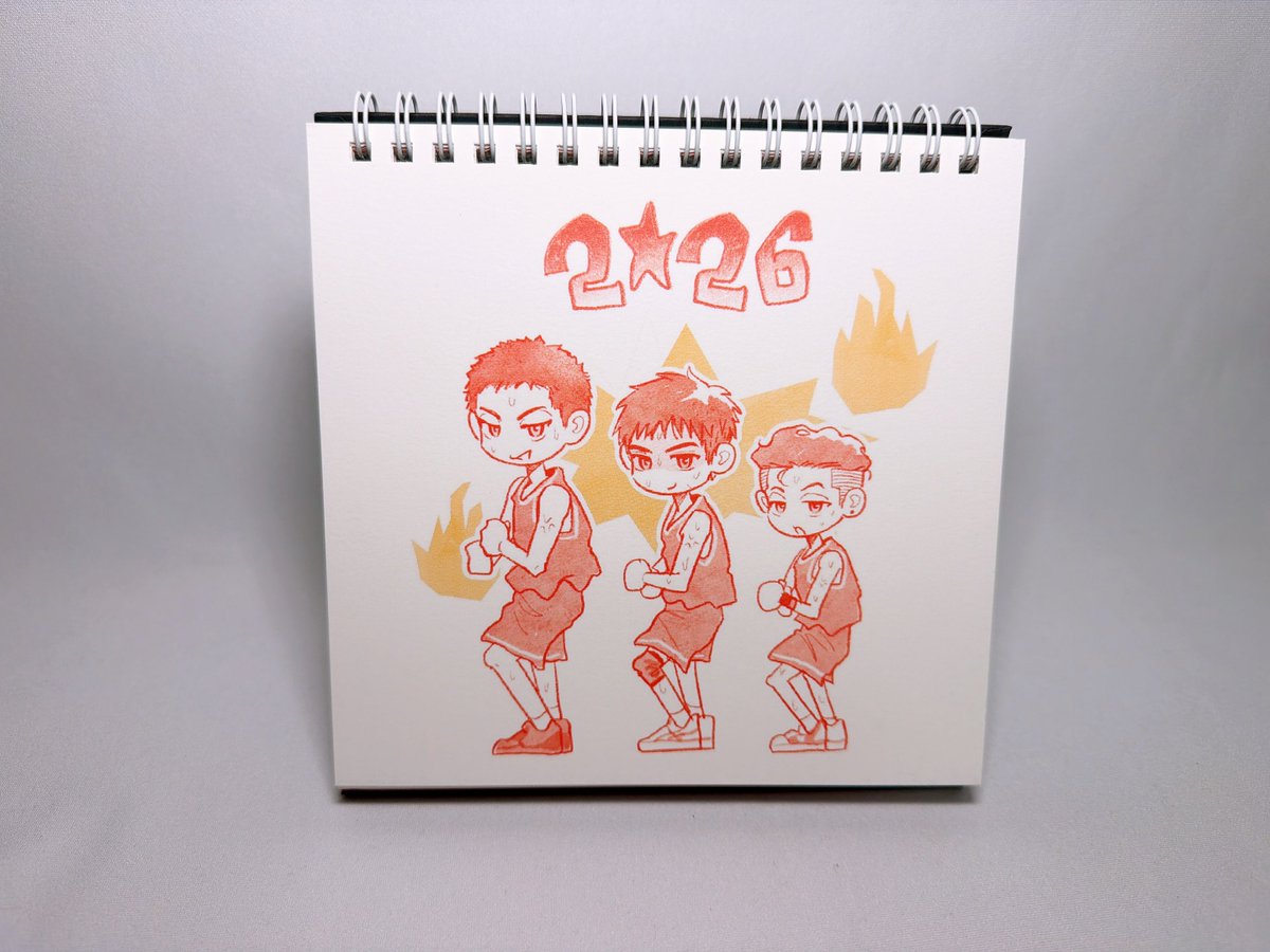 2026년도 한장 한장 넘기며 태섭이를 볼 수 있다니 정말 감사합니다🥹🥹🥹