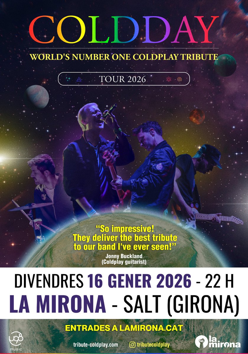 #girona #tribute #coldplay