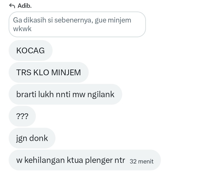 sprezchen's tweet image. Seplenger itu kah gue?