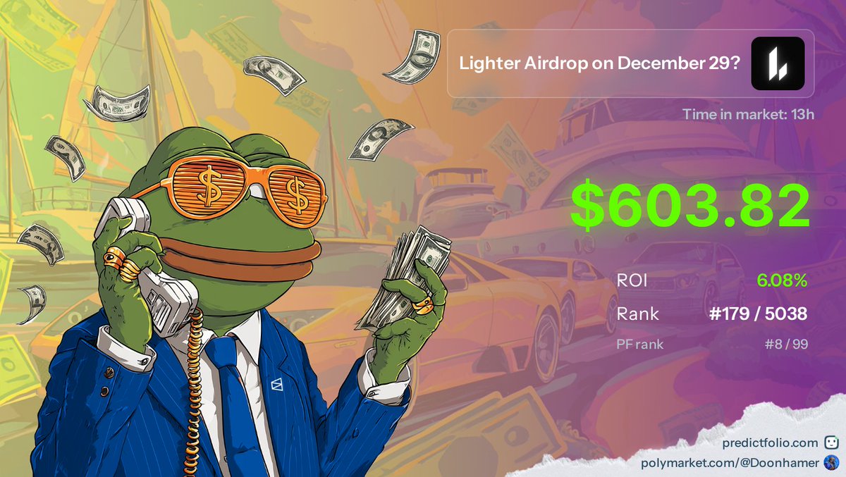 Doonhamer_'s tweet image. gm 

lots of fun last night trading the volatility of the @Lighter_xyz launch in @FoundersSOL over the past 24 hours.

let's see what comes next🏃‍♂️