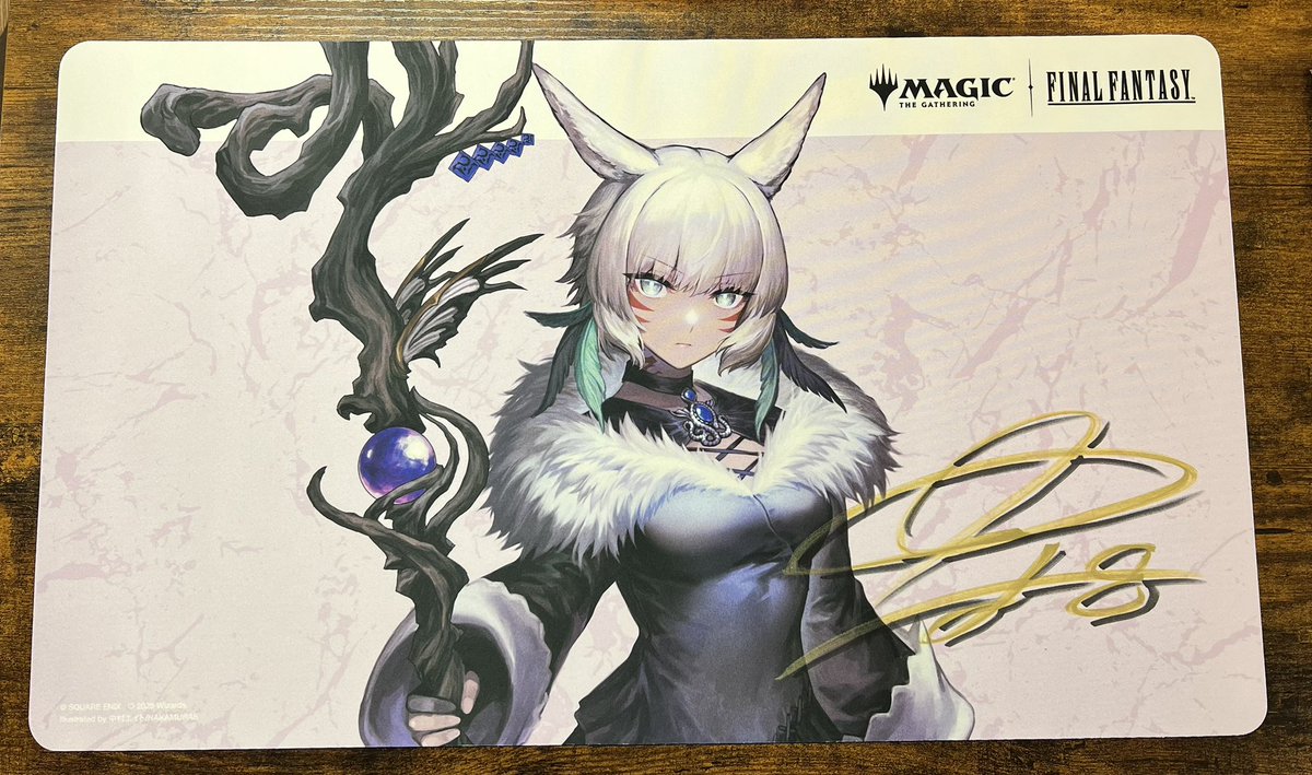 中村エイト　直筆サイン入り　加筆拡張アート　プレイマット　① ☆中村エイト先生☆描き下ろしラフ画☆先行販売☆プレイマット | のTONARI