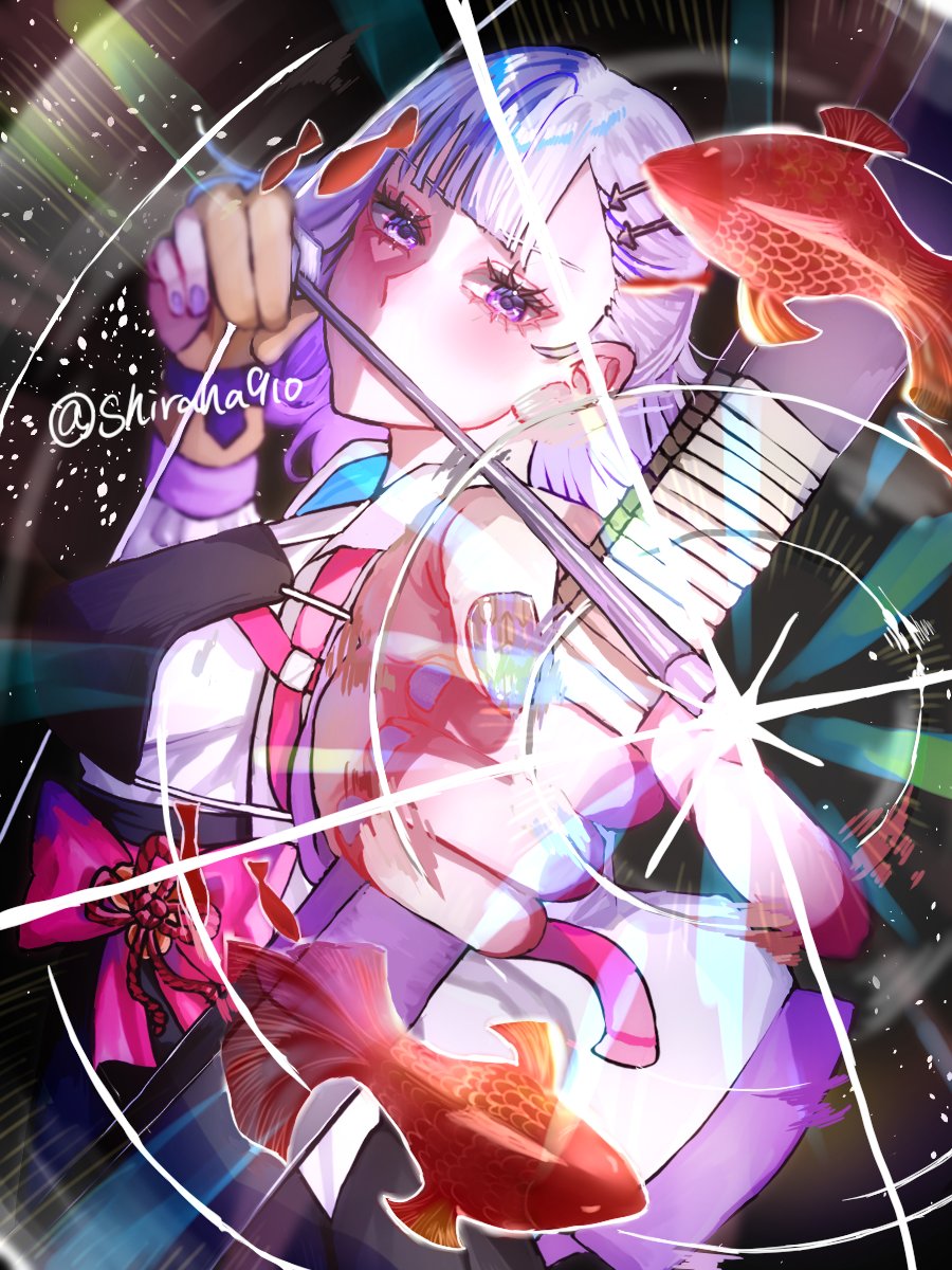 #2025年自分が選ぶ今年の4枚 
#oc #創作
来年は背景とかもっと描き込んで、完成度の高いイラストを描きたい！