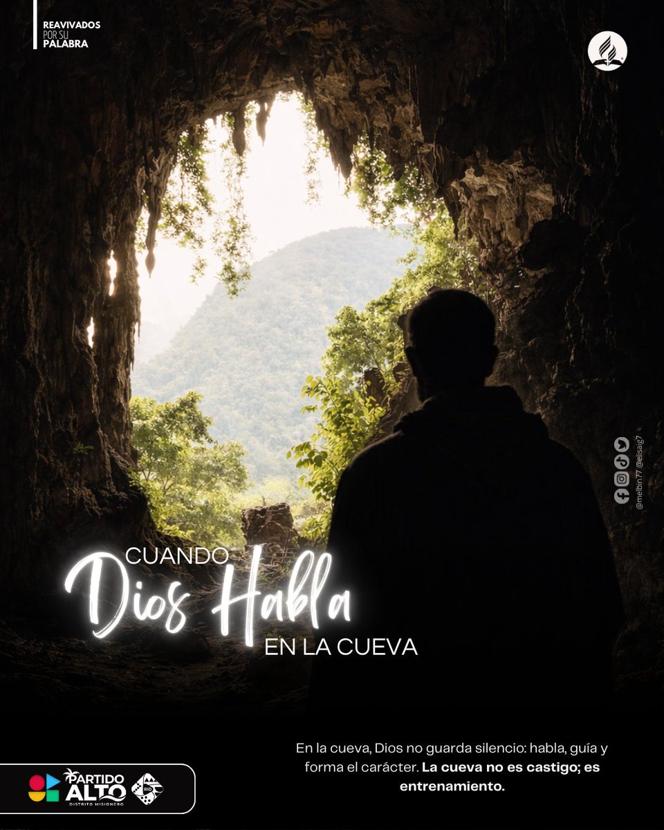 Melbin77's tweet photo. Dios no forma líderes en el aplauso, sino en la cueva (Adulam).
👉La cueva es taller de carácter, no sala de espera. #HazloReal
#1Samuel22
#PrimeroDios #rpsp #rbhw #ÉnfasisEspirituales #LiderazgoConFe https://t.co/quFXYB6vn3