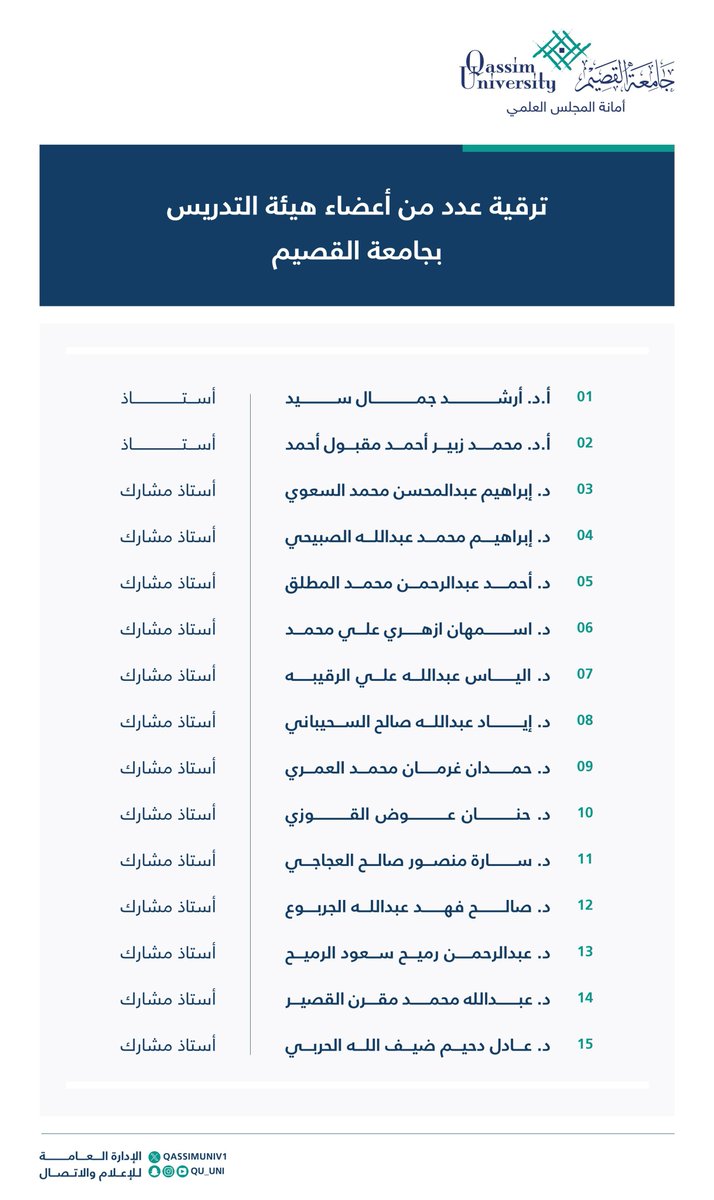 جامعة القصيم tweet media