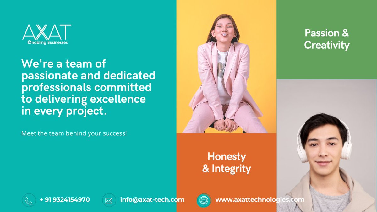 axattech's tweet image. We're a team of passionate and dedicated professionals committed to delivering excellence in every project. Meet the team behind your success! 🤝
#Teamwork #TechTeam #ITProfessionals #CommitmentToExcellence