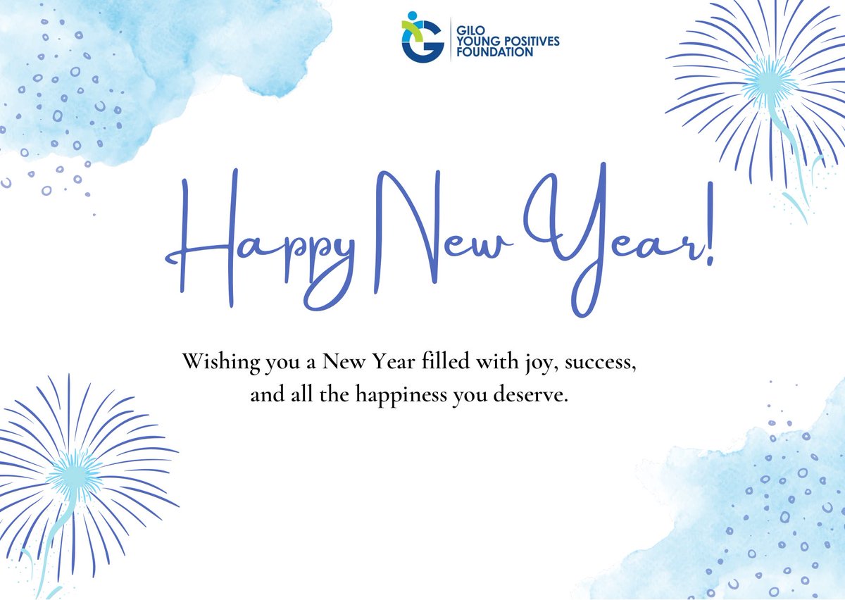 GILO YOUNG POSITIVES FOUNDATION tweet media