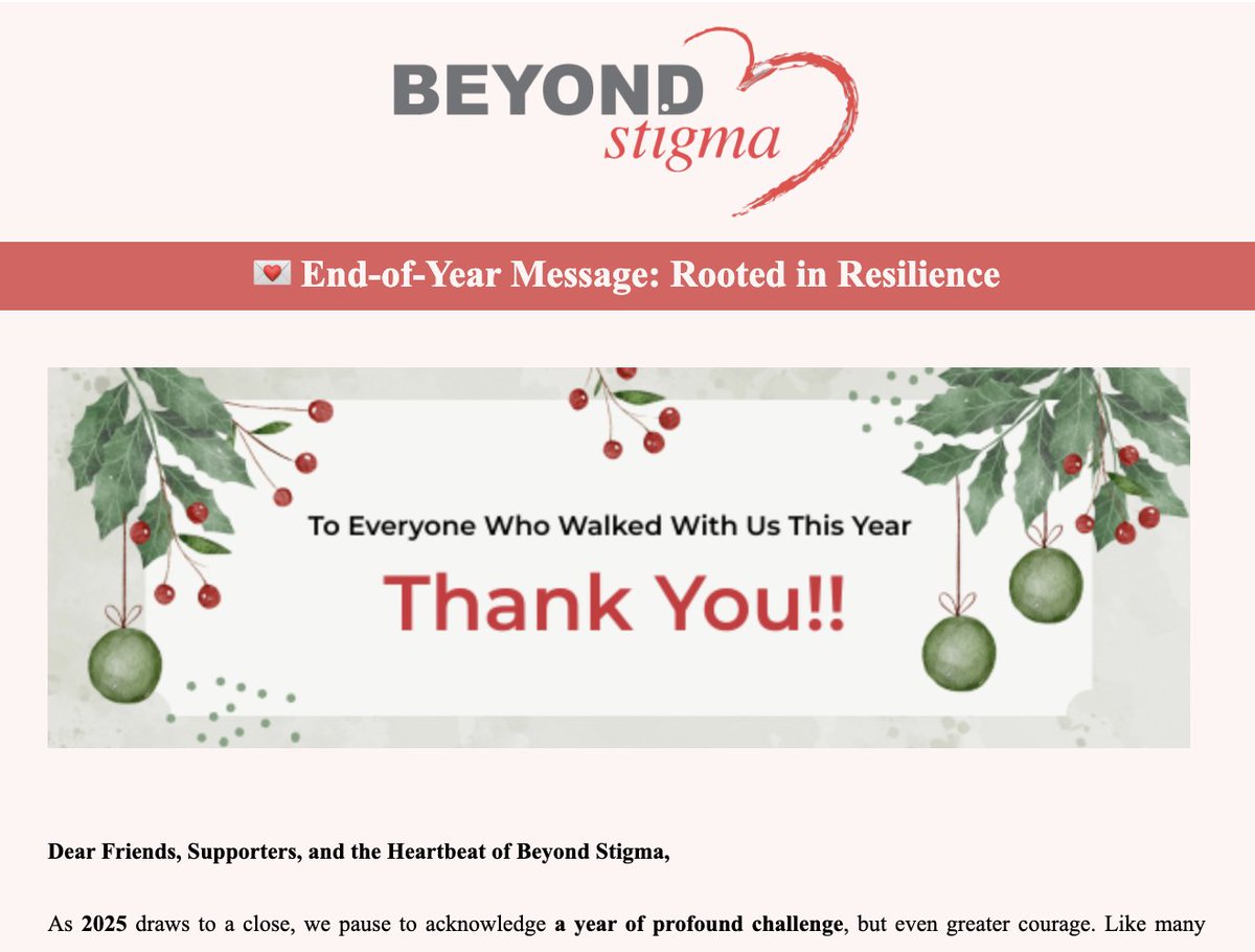 Beyond Stigma tweet media