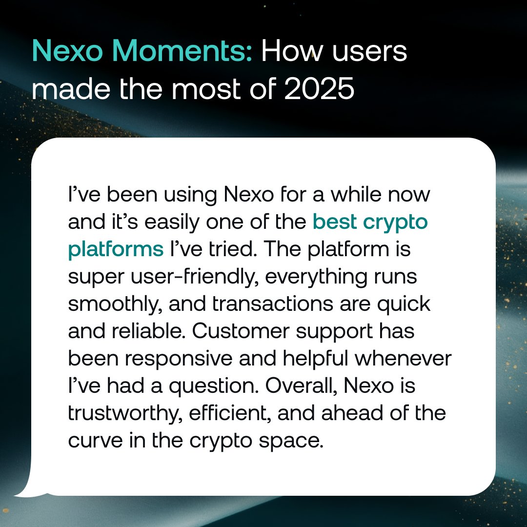 Nexo tweet media