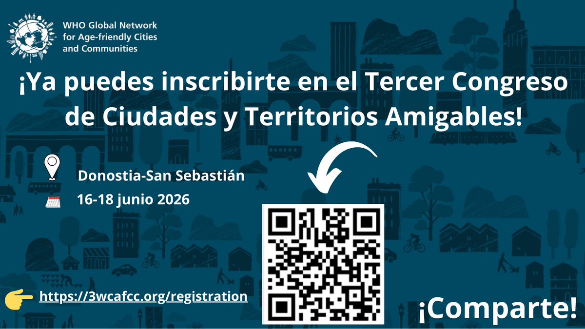 3rd World Congress of Age Friendly Cities tweet media
