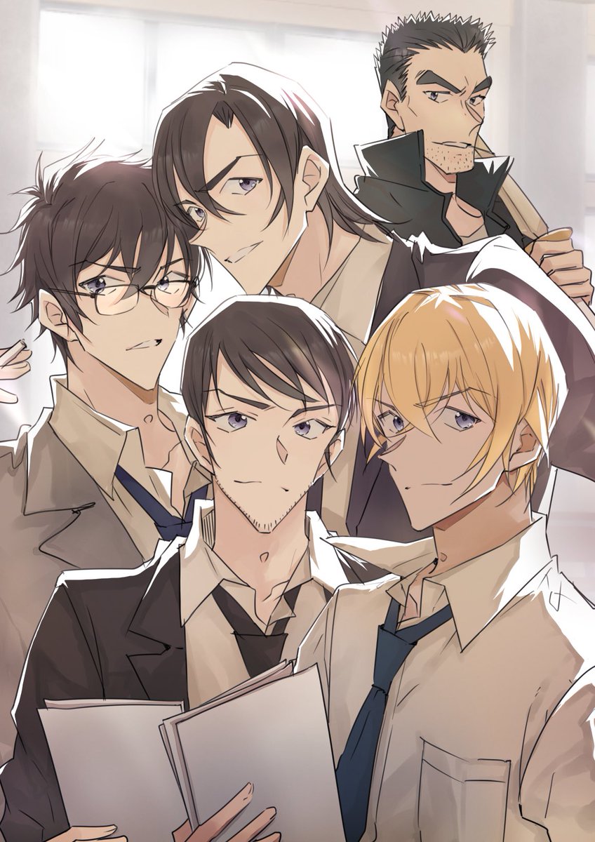 学校の先生的なK学組🏫来年この設定で新刊出せたらいいなー🎞️映画も楽しみすぎる