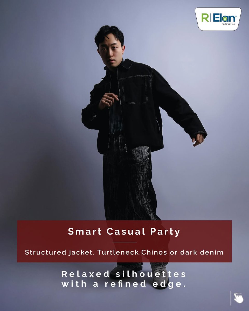 RElanOfficial's tweet image. New Years party plans sorted.�✨Go sharp, stay comfortable, and let your style do the talking.
.
.
.
.
#RElan #FabricOfTheFuture #StylingTip #MensFashion #NewYearsParty