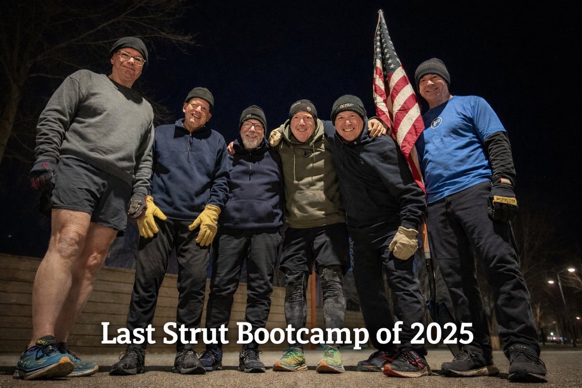 F3Strut's tweet image. 6 pax finished 2025 with a visit to the rock pile &amp;amp; concession stand by @F3Enos while discussing which gloves keep your hands warm.  Hand warmers inside mittens was the overwhelming choice. Now into 2026. What are your goals?  @F3LakeMurray